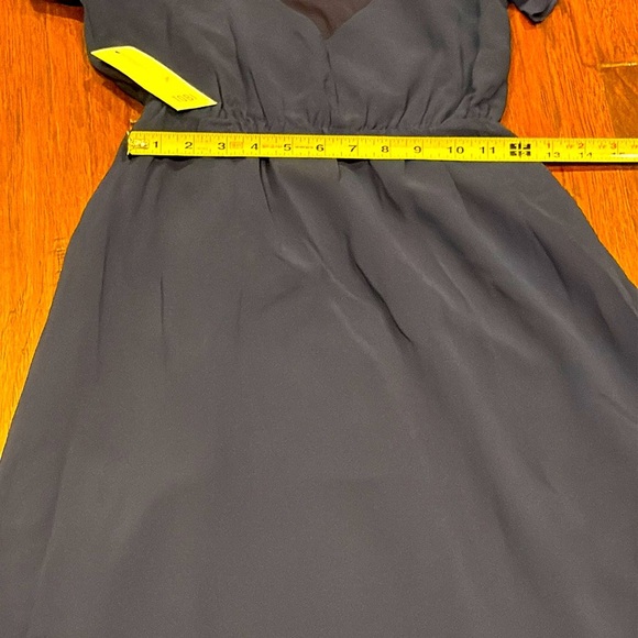NWT! TOBI XS Elegant Navy Long Blue Maxi Dress - Picture 12 of 14